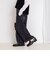 ウォッシャブルレオパードプリントパンツ