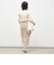 《アンサンブル対応》《手洗い可能》カシミヤ混リブUネックプルオーバー
