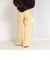 【一部WEB限定サイズ】ウォッシャブルブライトダブルクロスセミワイドパンツ