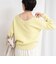 ヘアリー2WAYプルオーバーニット