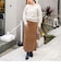 ヘアリー2WAYプルオーバーニット