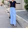 《セットアップ対応》クロップドワイドパンツ