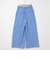 《セットアップ対応》クロップドワイドパンツ