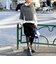 ウォッシャブルフラノ風ハーフパンツ