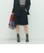 《セットアップ対応》ウォッシャブルウール調ストレッチハーフパンツ
