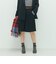《セットアップ対応》ウォッシャブルウール調ストレッチハーフパンツ