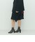 《セットアップ対応》ウォッシャブルウール調ストレッチハーフパンツ