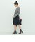 《セットアップ対応》ウォッシャブルウール調ストレッチハーフパンツ