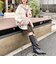 《セットアップ対応》ウォッシャブルウール調ストレッチハーフパンツ