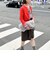 《セットアップ対応》ウォッシャブルウール調ストレッチハーフパンツ