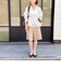《セットアップ対応》ウォッシャブルウール調ストレッチハーフパンツ
