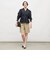 《セットアップ対応》ウォッシャブルウール調ストレッチハーフパンツ