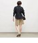 《セットアップ対応》ウォッシャブルウール調ストレッチハーフパンツ