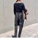 《セットアップ対応》ウォッシャブルフェイクレザーハーフパンツ