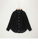 《セットアップ対応》グロッシーデニムライクシャツジャケット