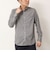 《ビジカジ対応》ウォームメランジカノコ テープ ボタンダウンシャツ