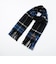 【TWEEDMILL】チェック柄ウールストール