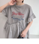 ピグメント加工リメイク風Tシャツ