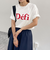 フロッキープリントTシャツ