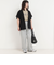 ラメ裏毛パッチポケットパンツ