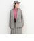 グレンチェックダブルジャケット