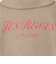 配色バックロゴZIPカーディガン