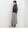 配色バックロゴZIPカーディガン