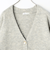 ヤクライクＶネックワイドカーディガン