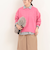 ヤクライククルーネックショート丈プルオーバーニット