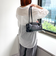 メッシュ切替シャツ
