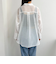 メッシュ切替シャツ