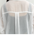 メッシュ切替シャツ