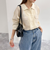 メッシュ切替シャツ