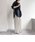 メッシュ切替シャツ