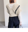 ハンドメイドかぎ編みビスチェ