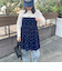 《セットアップ対応》ベロアドット刺繍キャミブラウス