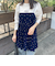 《セットアップ対応》ベロアドット刺繍キャミブラウス