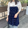 《セットアップ対応》ベロアドット刺繍キャミブラウス