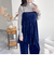 《セットアップ対応》ベロアドット刺繍キャミブラウス