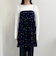 《セットアップ対応》ベロアドット刺繍キャミブラウス