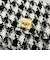 ツィードフラップバッグ