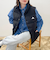 【GEVACO/ゲバコ】タッサーダウンベスト