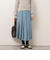 フェイクスウェードプリーツスカート