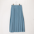フェイクスウェードプリーツスカート