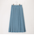 フェイクスウェードプリーツスカート