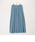 フェイクスウェードプリーツスカート