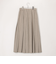 フェイクスウェードプリーツスカート