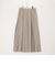 フェイクスウェードプリーツスカート