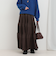 プリーツティアードスカート