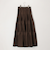 プリーツティアードスカート